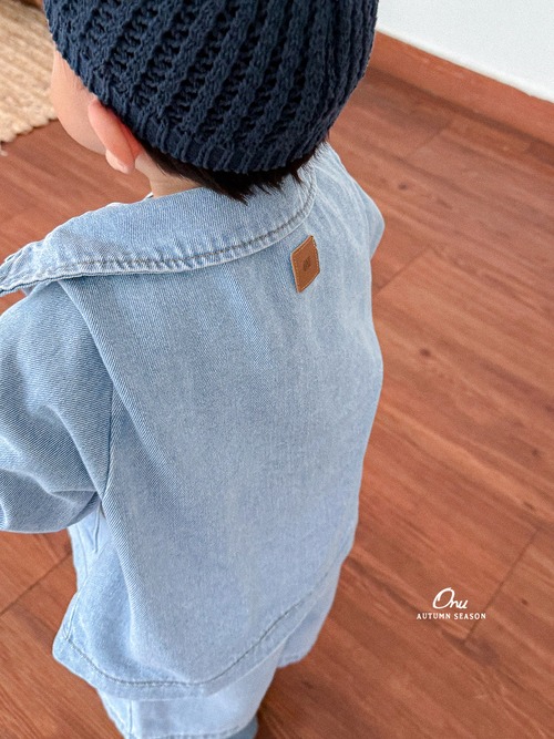 〘予約〙onu / Pocket blue jacket