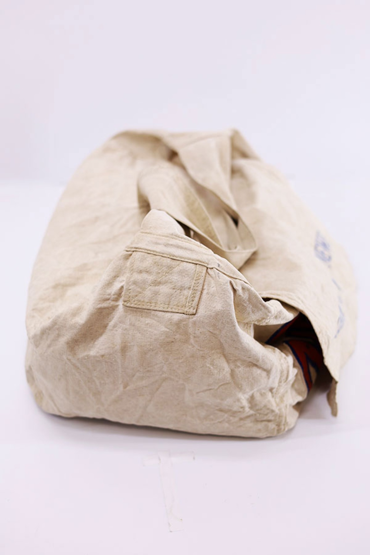 Used 50s-60s CHICAGO DAILY NEWS news paper bag with flap 古着 