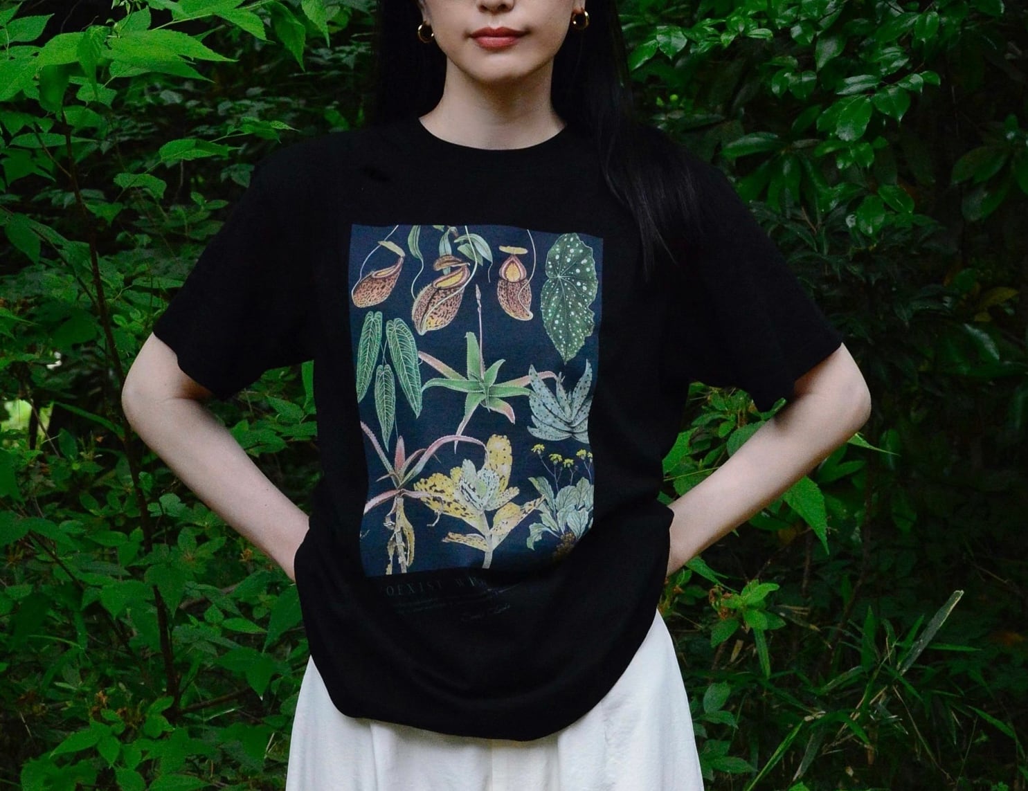 Botanical Illust Tシャツ2024