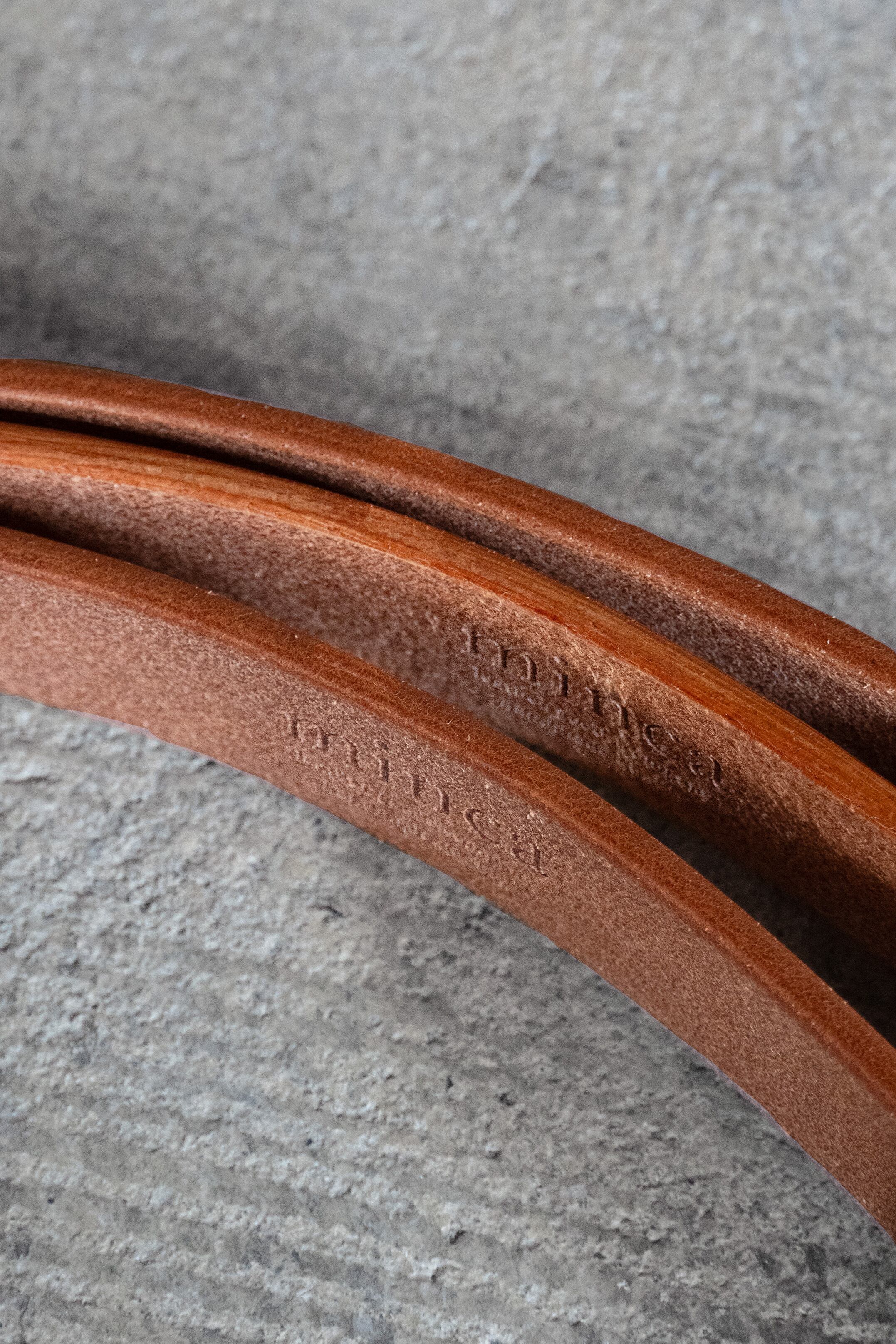 CAMEL / 幅35mm ハーネスレザーベルト 02 / 丘染め【送料無料】 | 高級