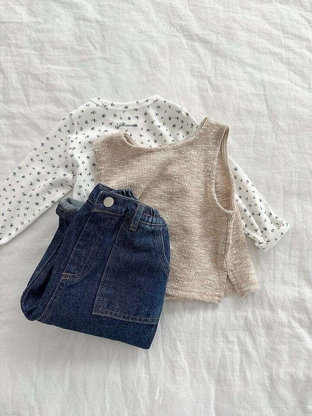 予約⌇atomeme / Honey bee fatigue denim