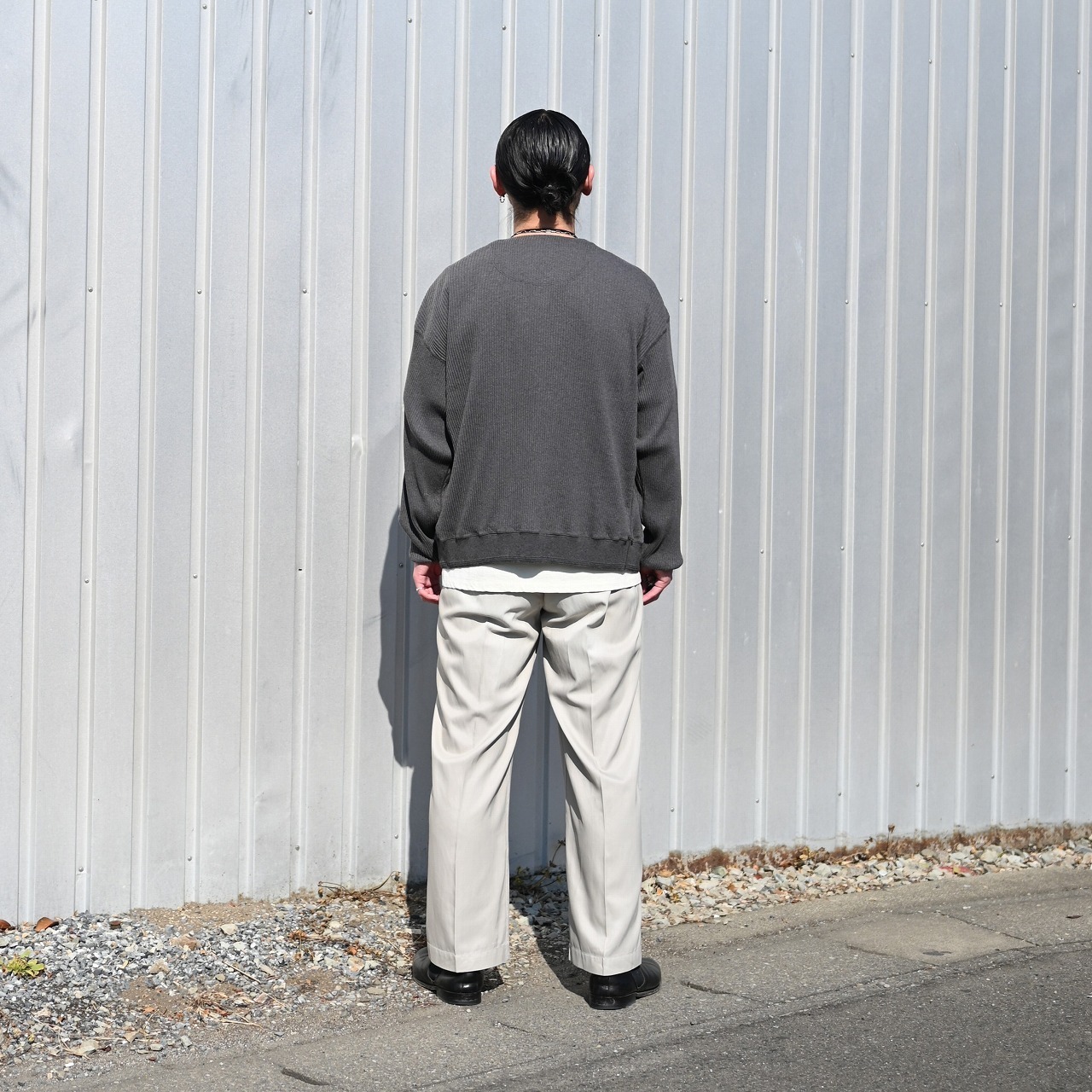 OLD JOE / BUTTON FRONT COTTON YAK RIBED SHIRTS