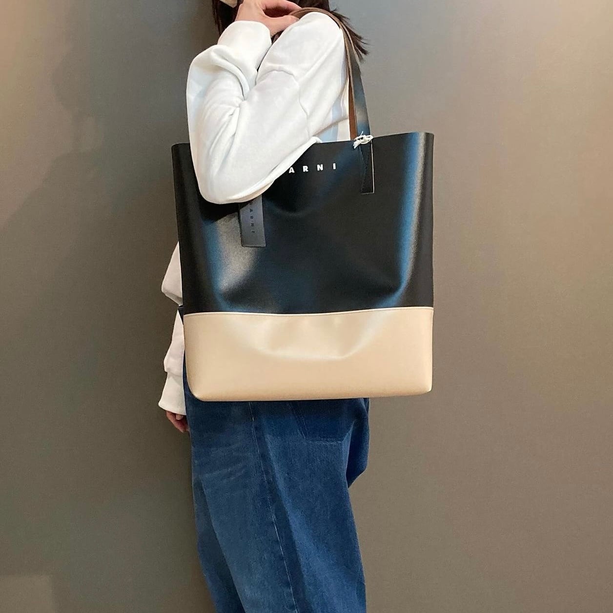 SOLDOUT:MARNI【マルニ】カラーブロック ショッピングバッグ SOLDOUT:MARNI【マルニ】カラーブロック ショッピングバッグ