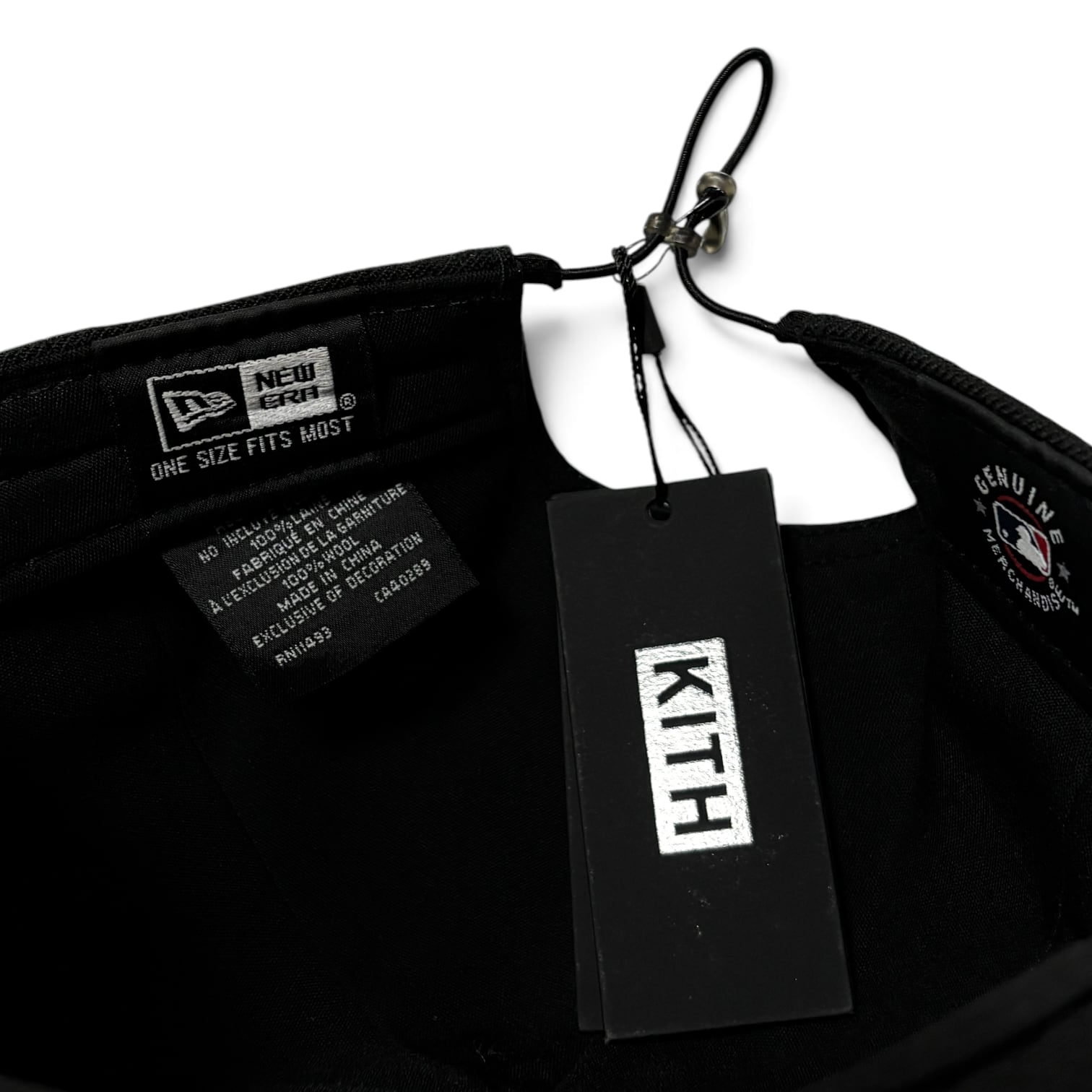 KITH x NEW ERA NEWYORK YANKEES SMALL LOGO WOOL CAP BLACK | MOOD