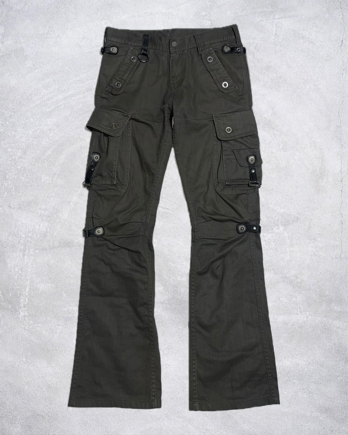 パンツ jent louis Resin Coated Flare Denim Denim | Jurell