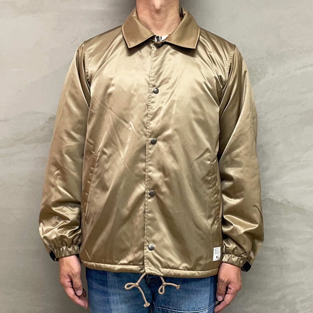 COACH JACKET / BEIGE | BLUE SAKURA JEANS 公式サイト