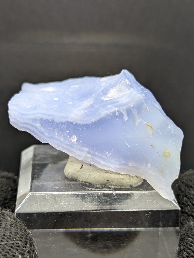 宝石質ブルーカルセドニー(玉髄)  マラウイ産  R5-1099