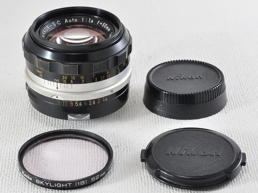 【実用美品】Nikon Nikkor SC_Auto50mm1.4 non Ai