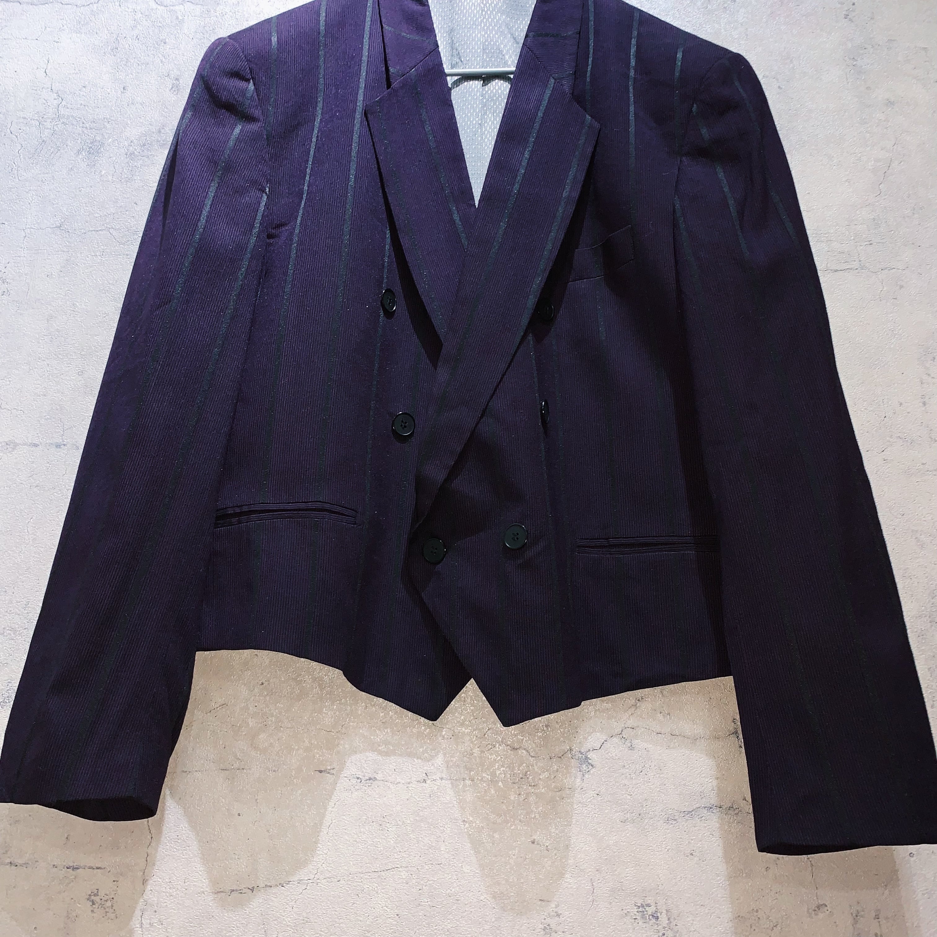 vintage short length tailored jacket