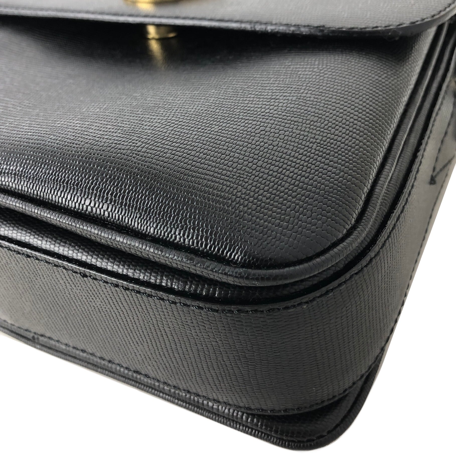 CELINE セリーヌ ロゴサークル エンボスレザー クロスボディ