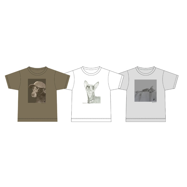 Tシャツ【田中亜土夢が描く水墨画】