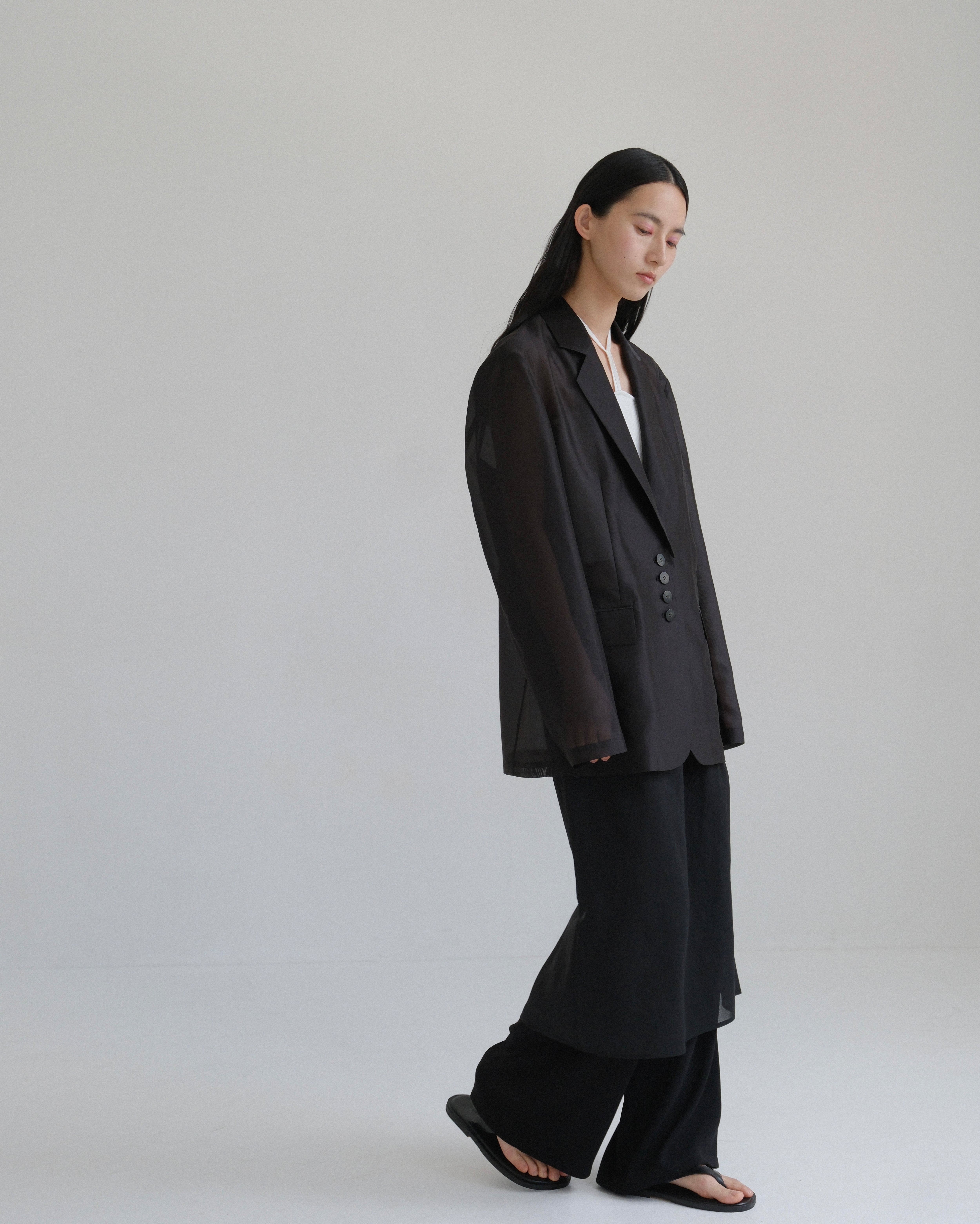 layered pants - made in Japan - | aéré