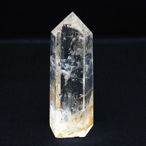 【一点物】ライトニング 水晶 雷水晶 六角柱 ポイント ✩.*˚天然石 一点物】ライトニング 水晶 雷水晶 六角柱 ポイント ✩.*˚天然石