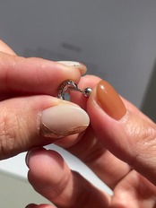 ムーンストーンピアス