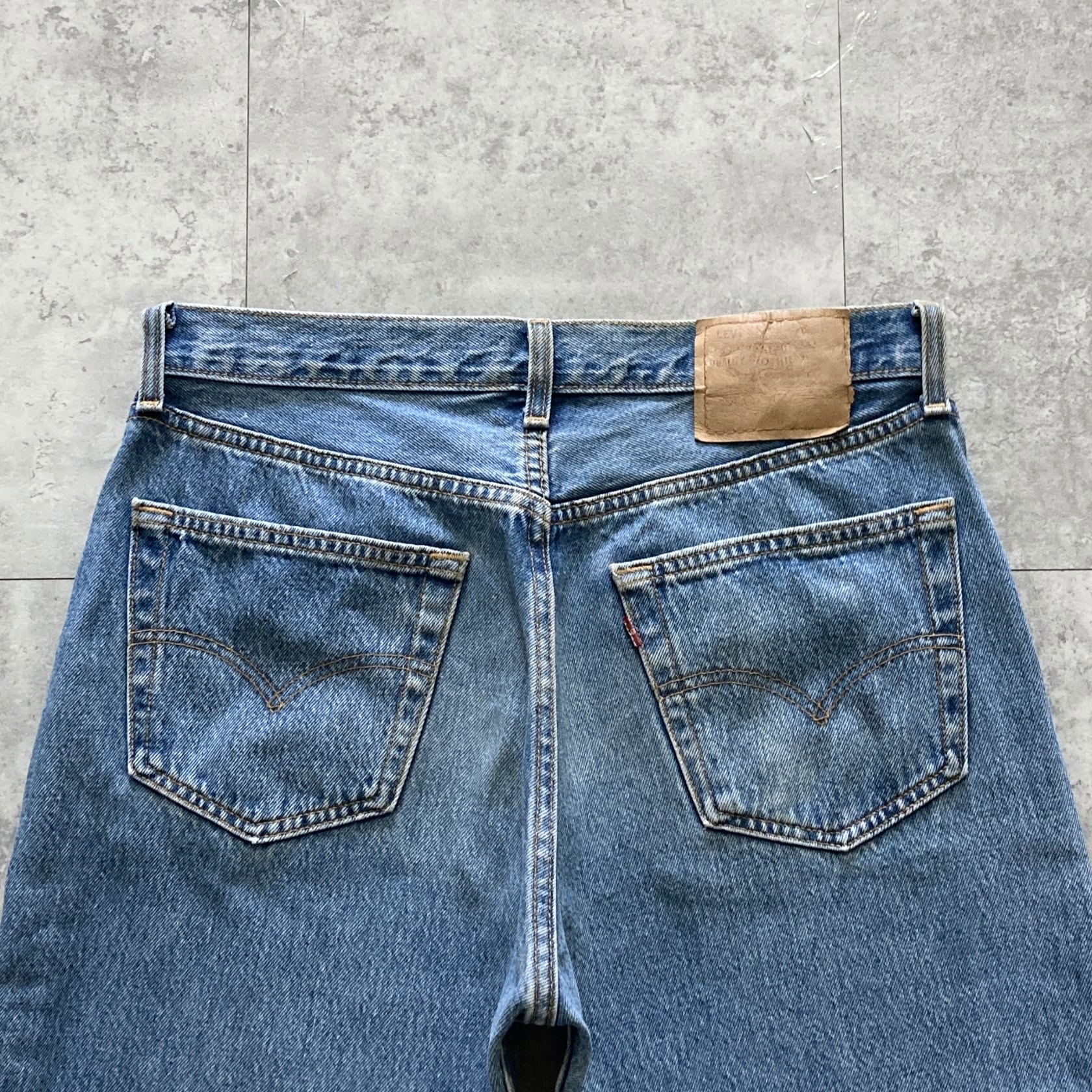 W33 L33】90's US.Levis 501 リーバイス エルパソ工場(524) ボタン裏