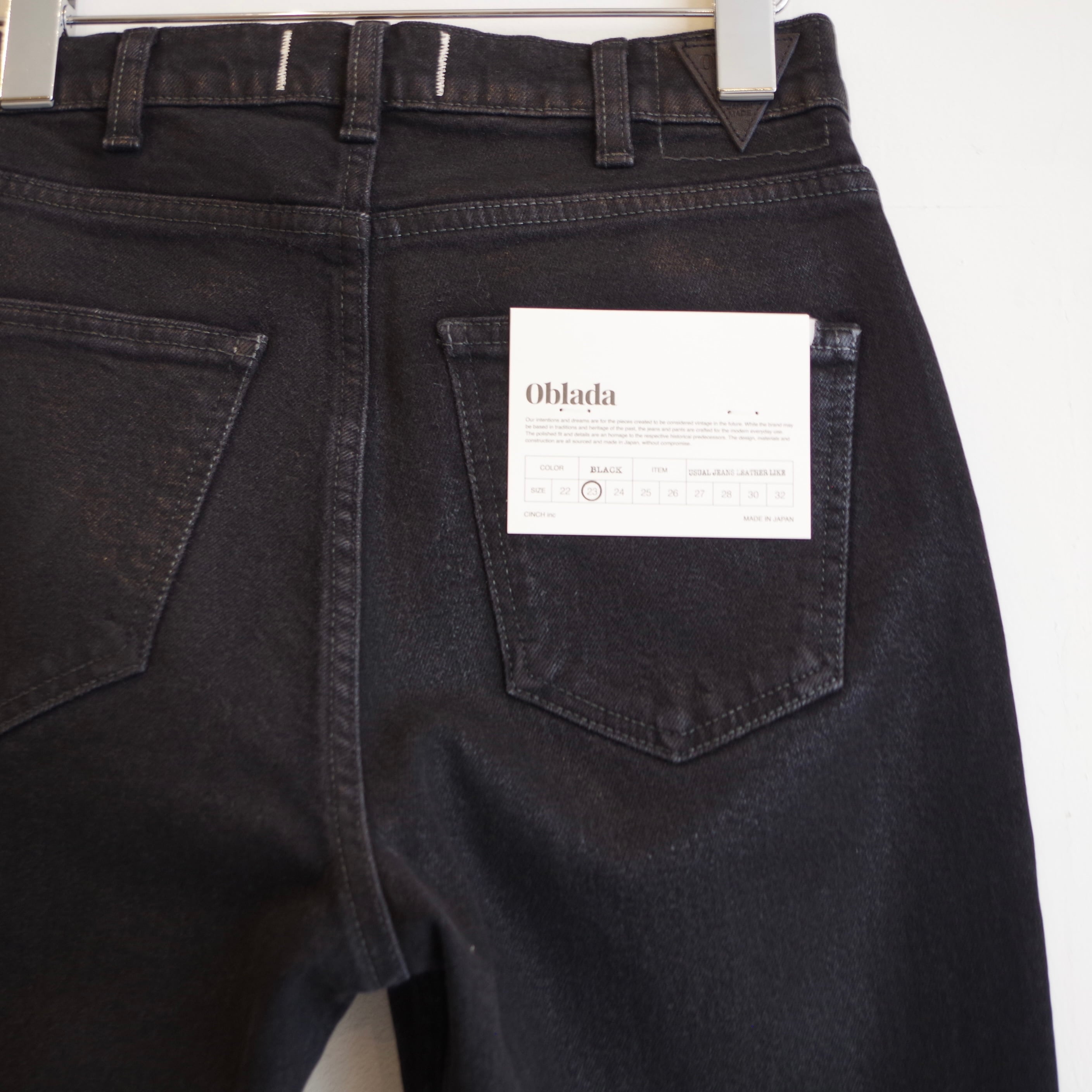 Oblada USUAL JEANS LEATHER LIKE | 1F Store Oblada USUAL JEANS LEATHER LIKE | 1F Store