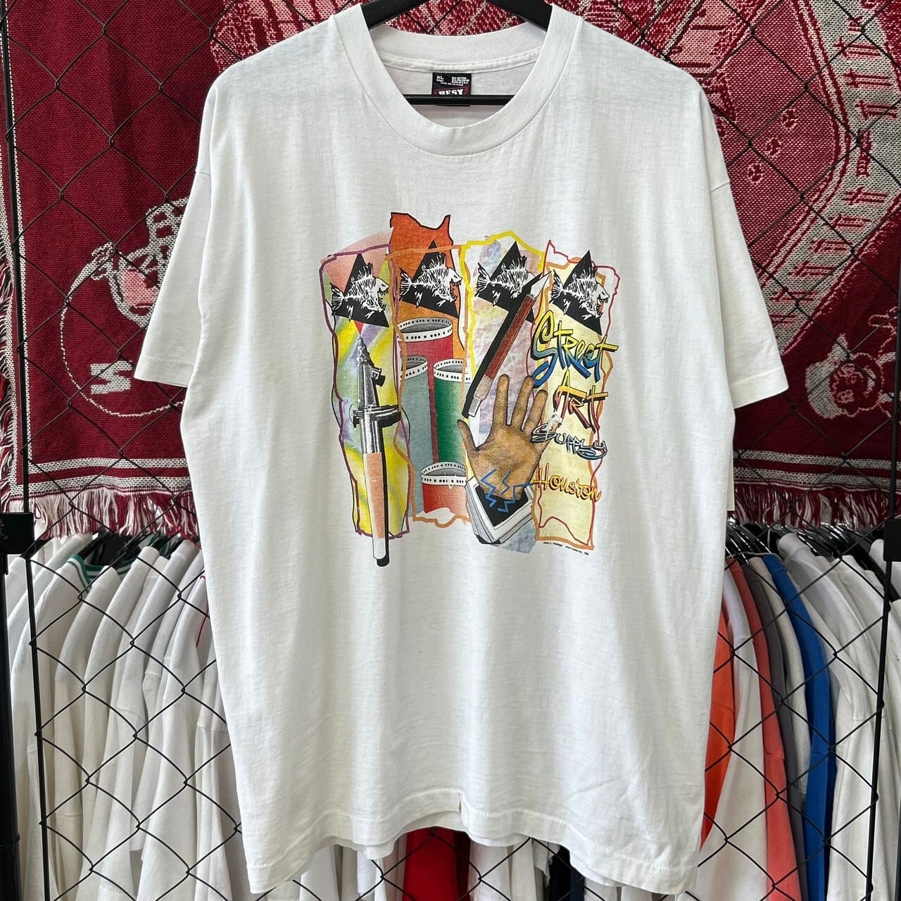 ヴィンテージ　Tシャツ　シングルステッチ　屋