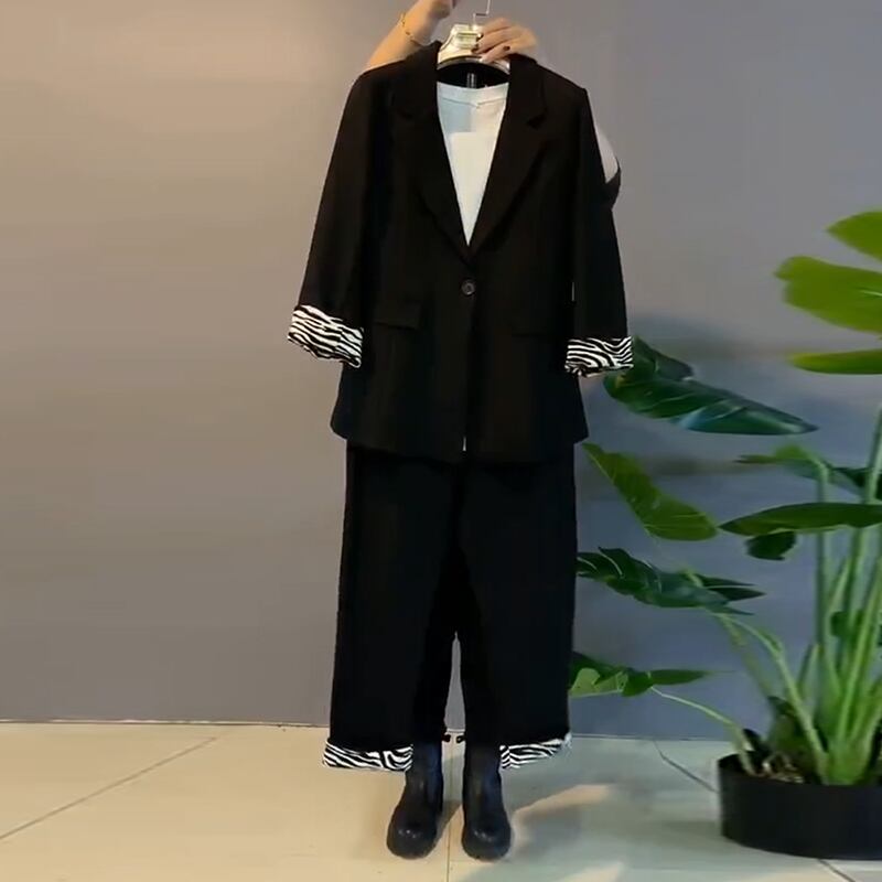 ジャケット スタイル 大きめサイズ ミックスインファッション86893068474