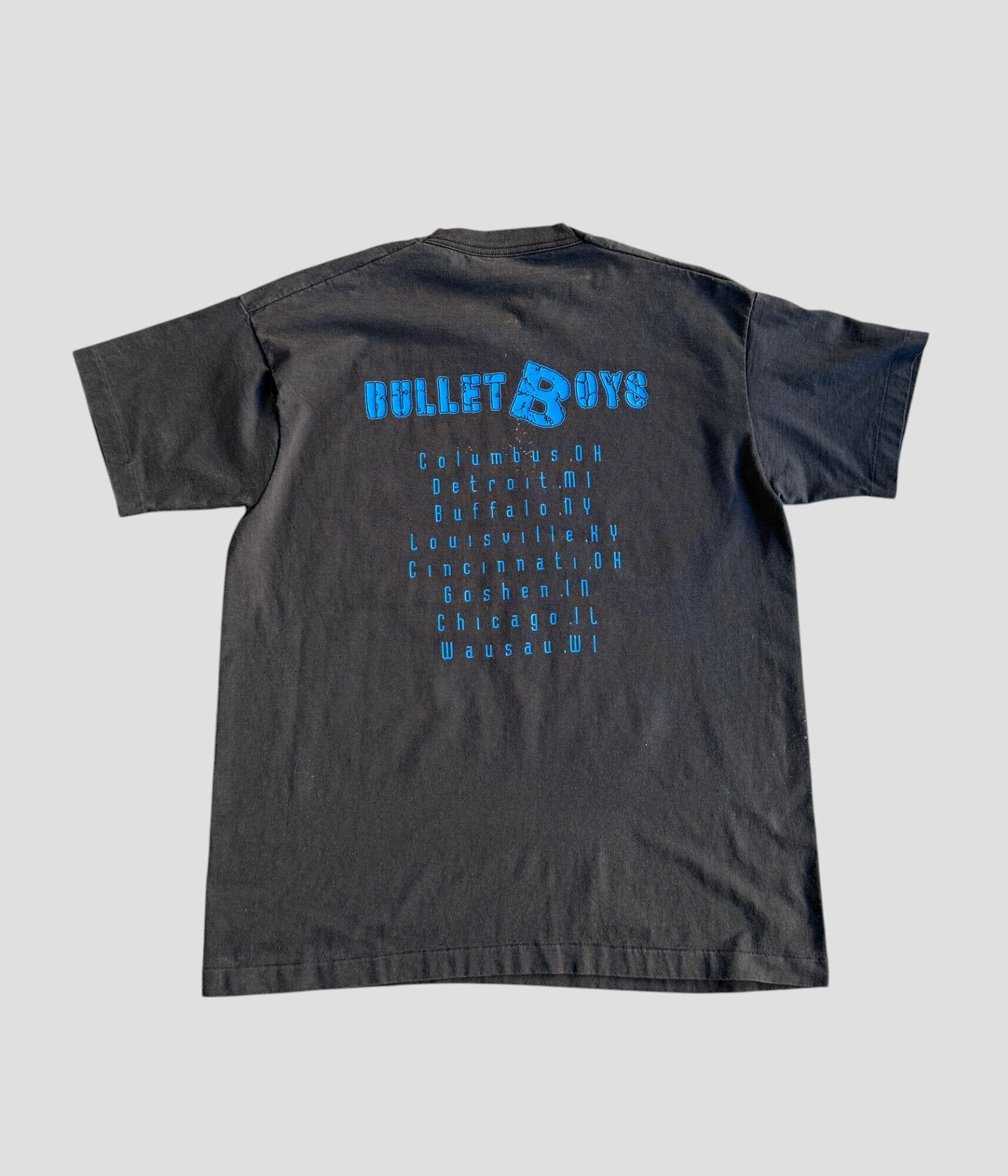 BULLET BOYS- Vintage 90s XL Rock band T-shirt | BEGGARS BANQUET 