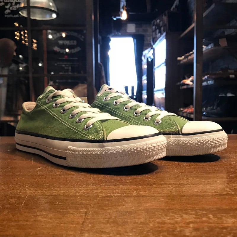 90's CONVERSE コンバース ALL STAR LOW バンブー BAMBOO GREEN 90's CONVERSE コンバース ALL STAR LOW バンブー BAMBOO GREEN