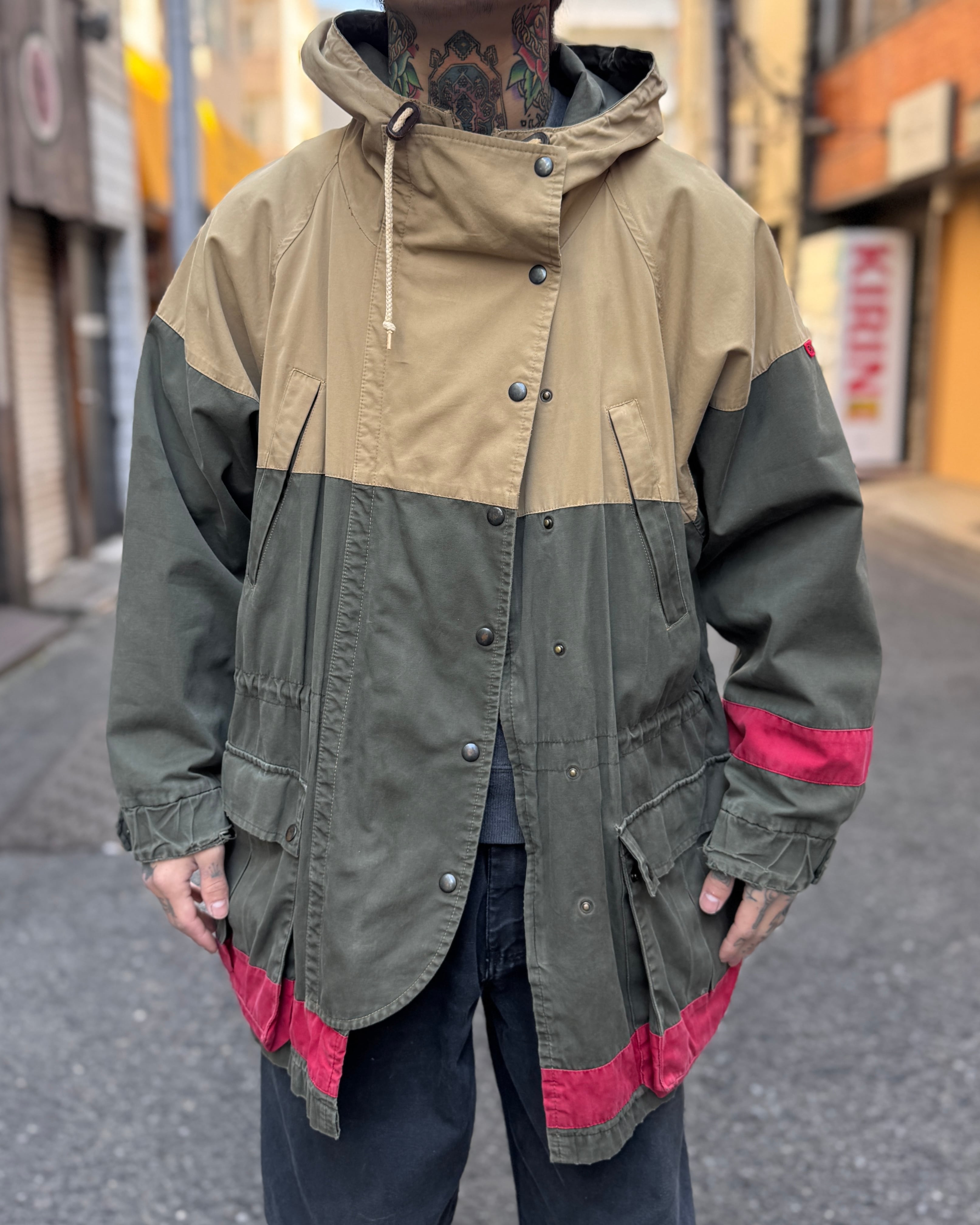 Special】90's Polo by Ralph Lauren Leather Mouton Coat “All Black