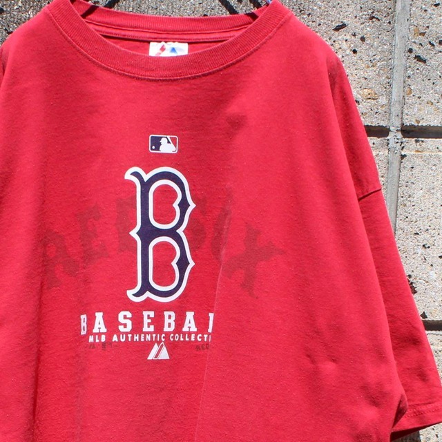 【XLサイズ】Boston Red Sox 00s MLB AUTHENTIC COLLECTION ビッグサイズ 古着 Tシャツ