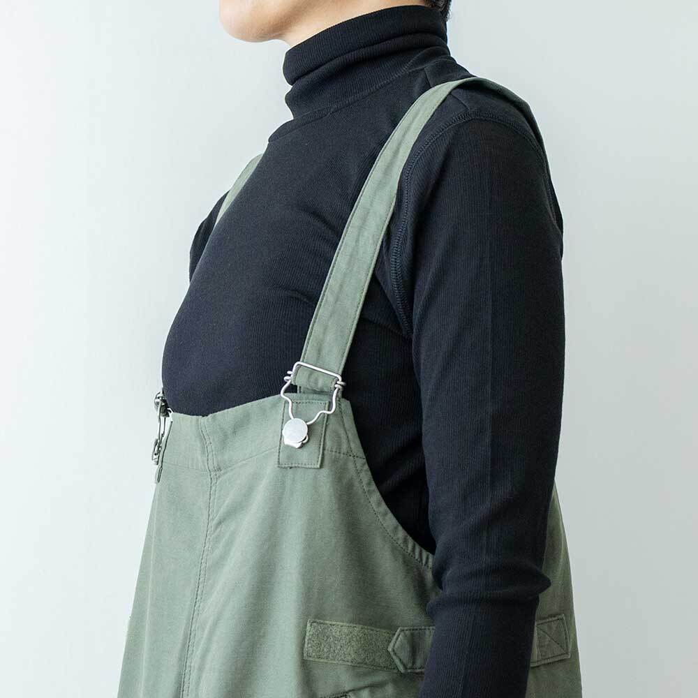 JOHNBULL バックサテンワークサロペット | LASQ store | ラスクストア