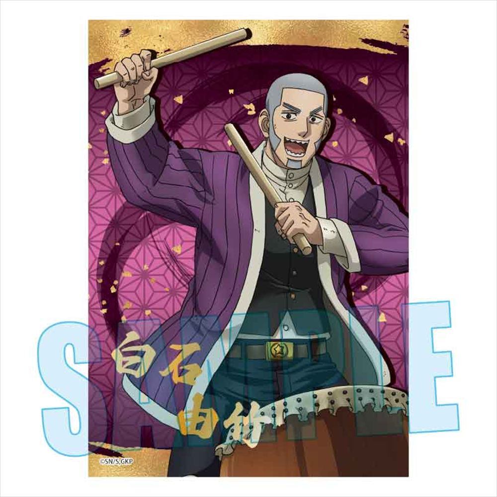 ゴールデンカムイ トレーディング箔押しブロマイド 楽器ver. 6枚入り