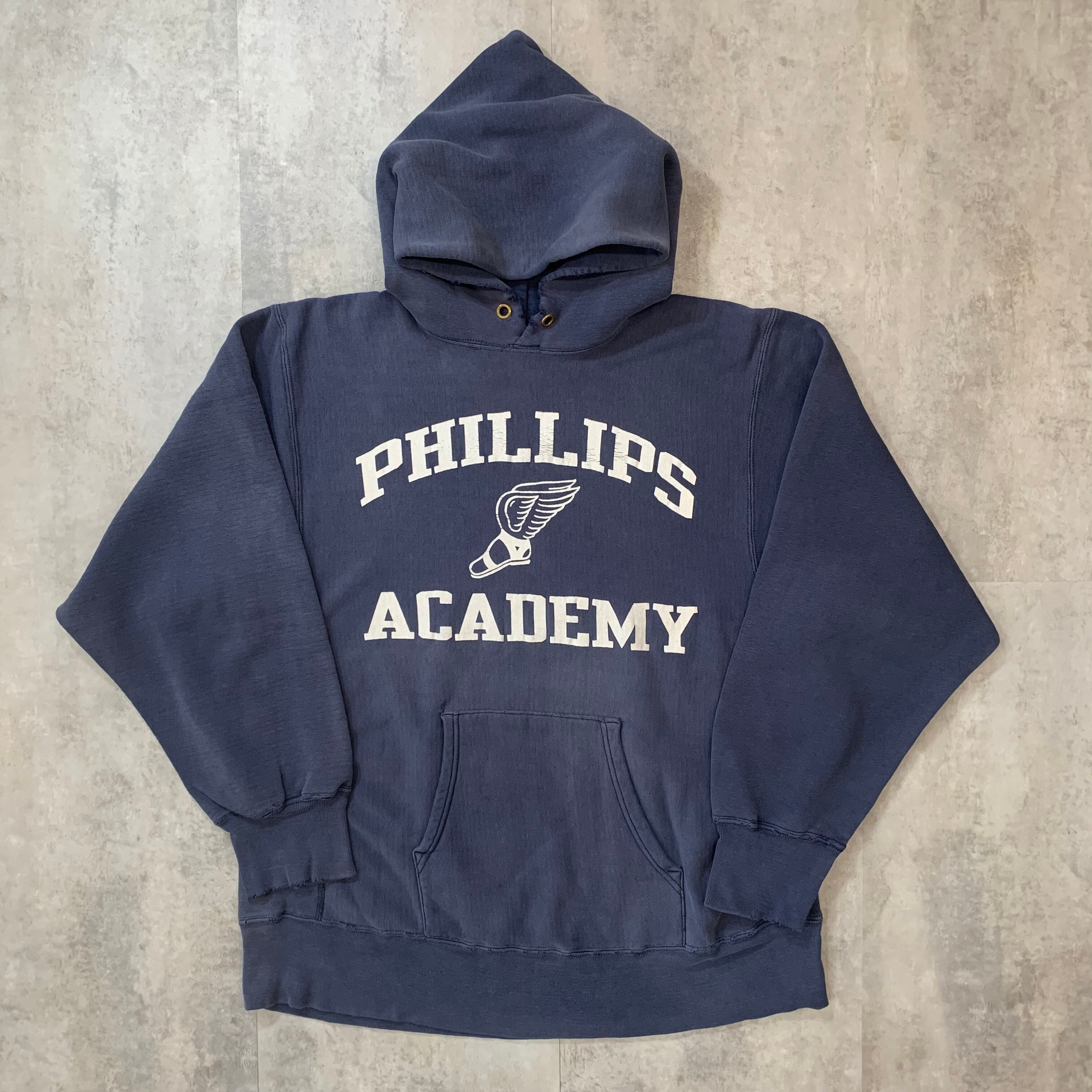 champion チャンピオン リバースウィーブ パーカー 3段プリント ウイングフット