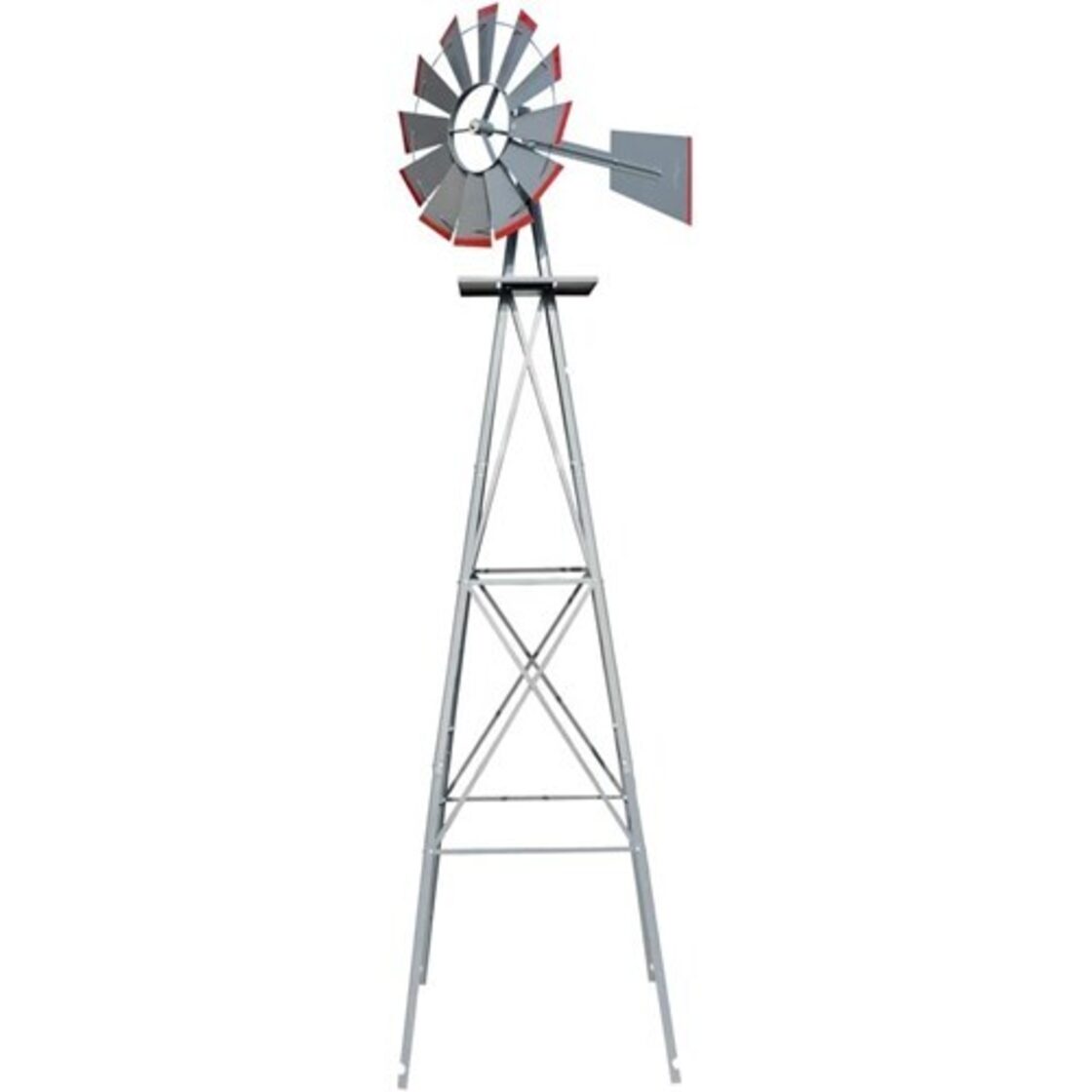 Steel Windmill Gray（大）2.5m スチール風車 ウインドミル グレー 