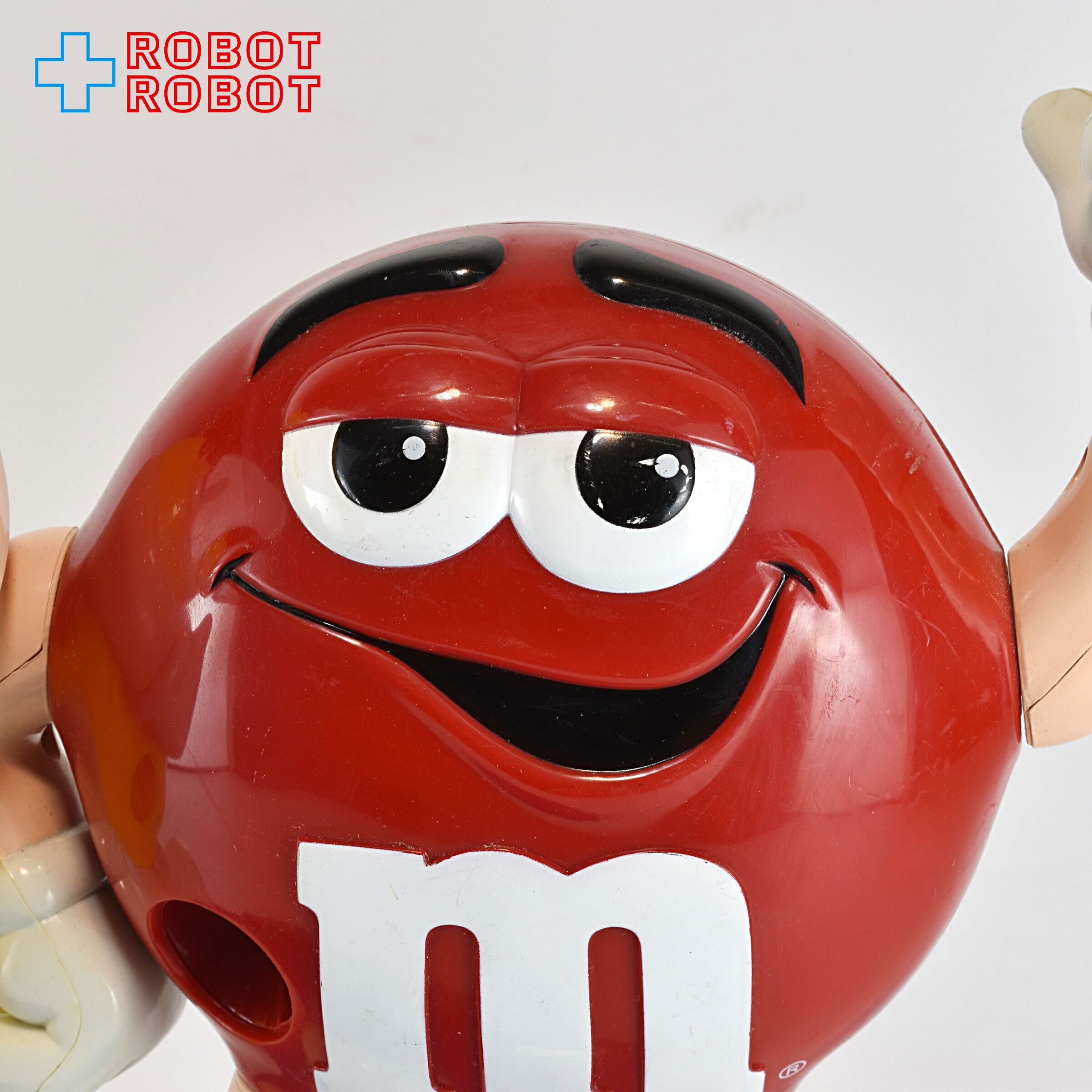 M&M's ディスペンサー イエロー＆レッド エムアンドエムズ