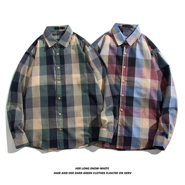 メンズ・シャツ・ブラウス・秋のコート・気質・長袖・トップス・M～3XL   2色