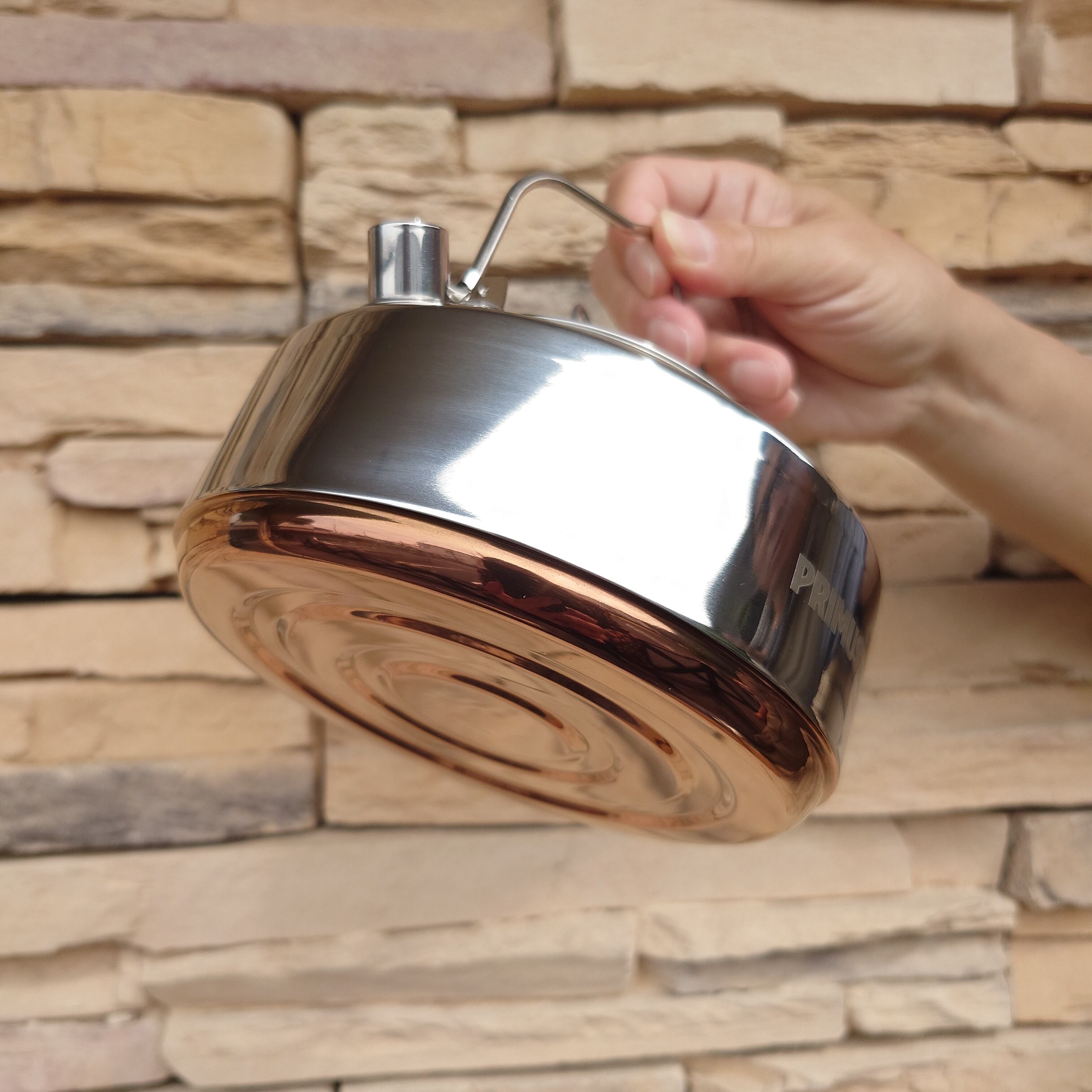 PRIMUS プリムス】 キャンプファイアケトル 0.9L SS 〈 P-C743680