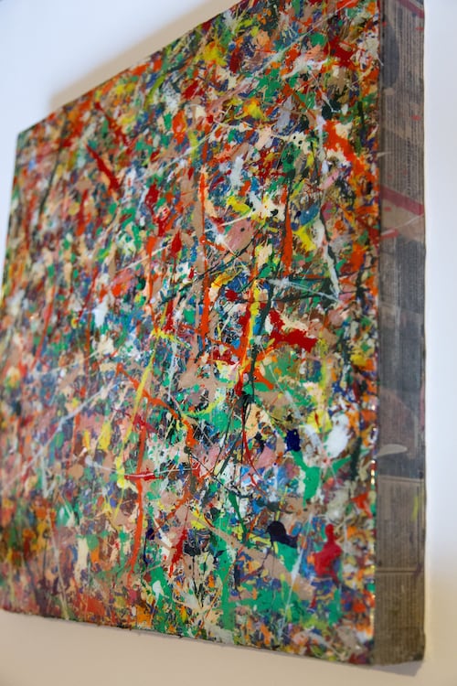 UNTITLED No,2 / 抽象画シリーズの現代アート作品 絵画販売 | TOMOYA