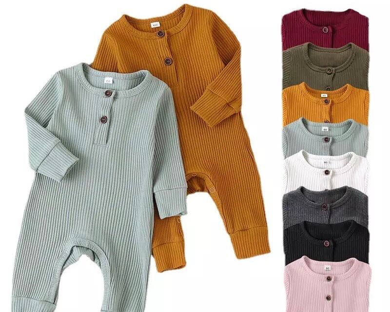 ロンパース / 女の子 / 男の子 / 〜18ヶ月(7カラー)