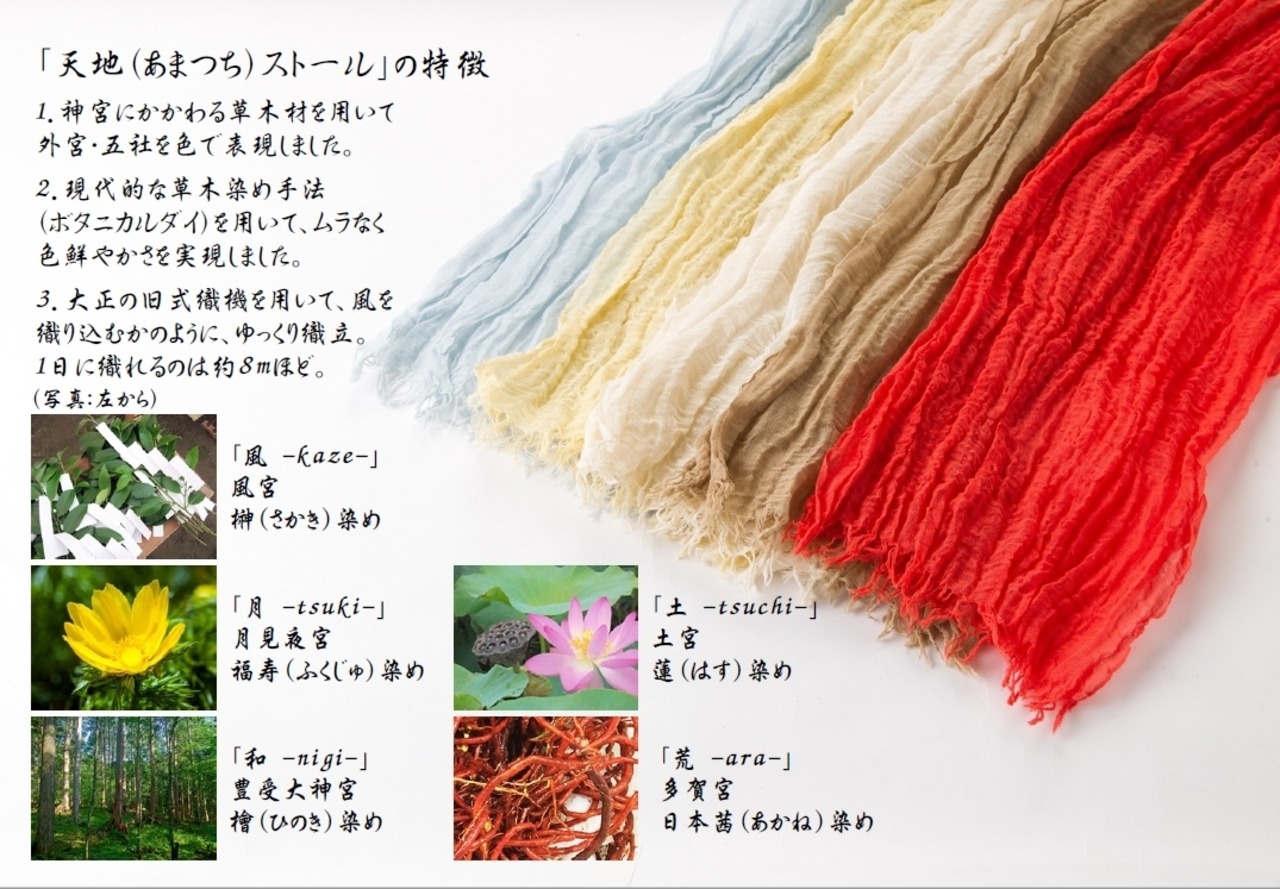 天地（あめつち）ストール