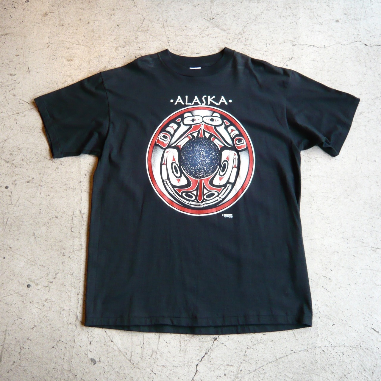 90s ALASKA ハイダ族 Tシャツ