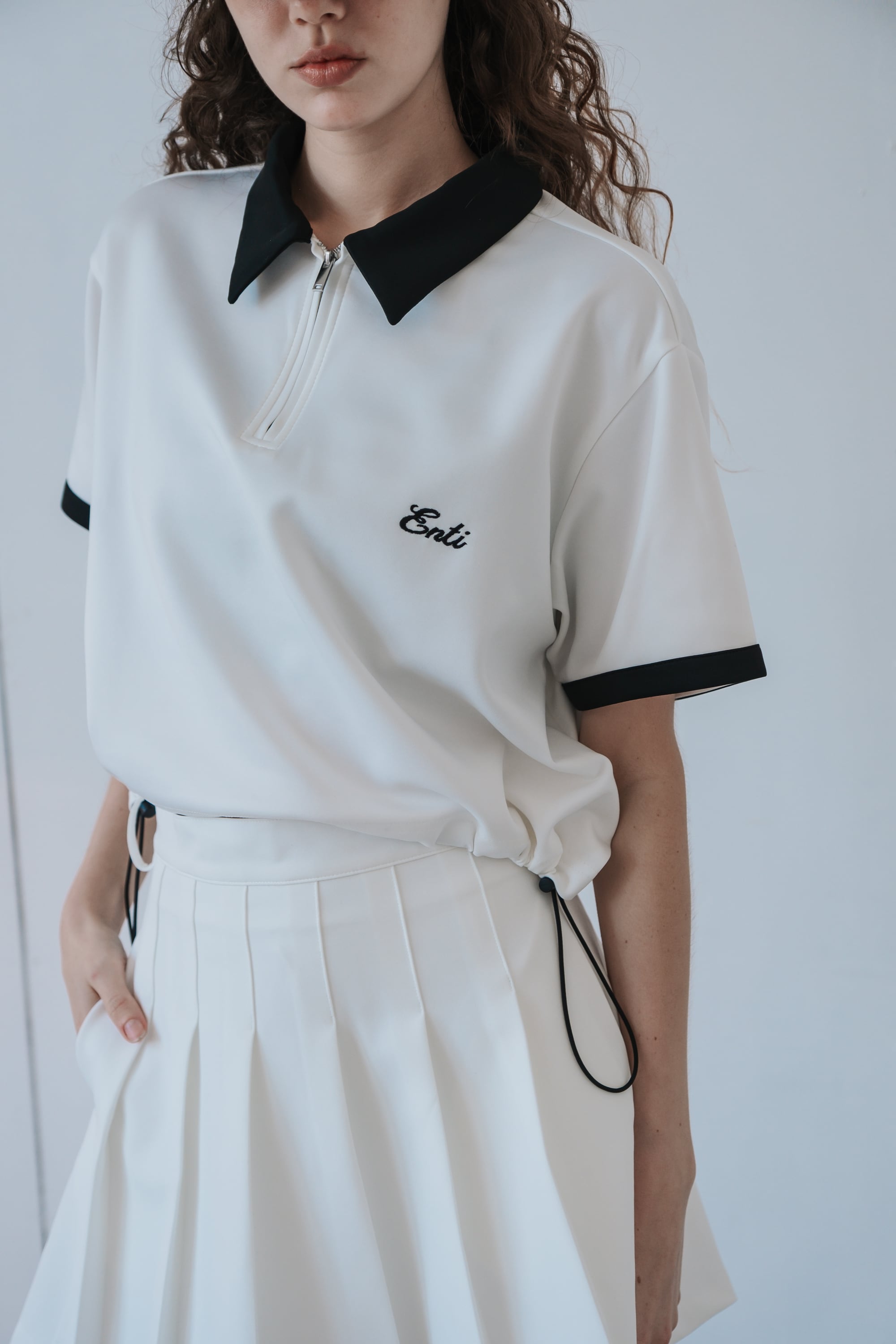 CLUB ZIP TOP (OFF) | ENTI CLUB ZIP TOP (OFF) | ENTI