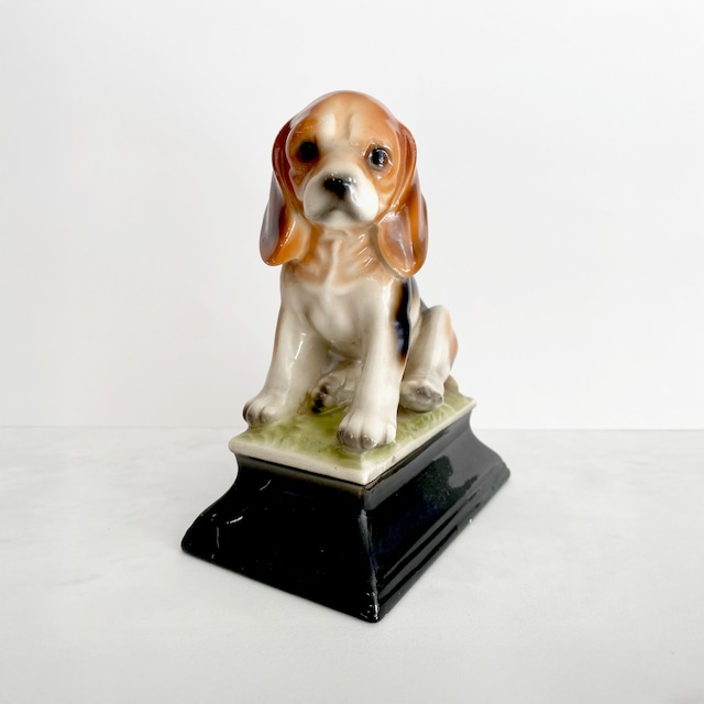 イギリスアンティーク ビーグル オブジェ