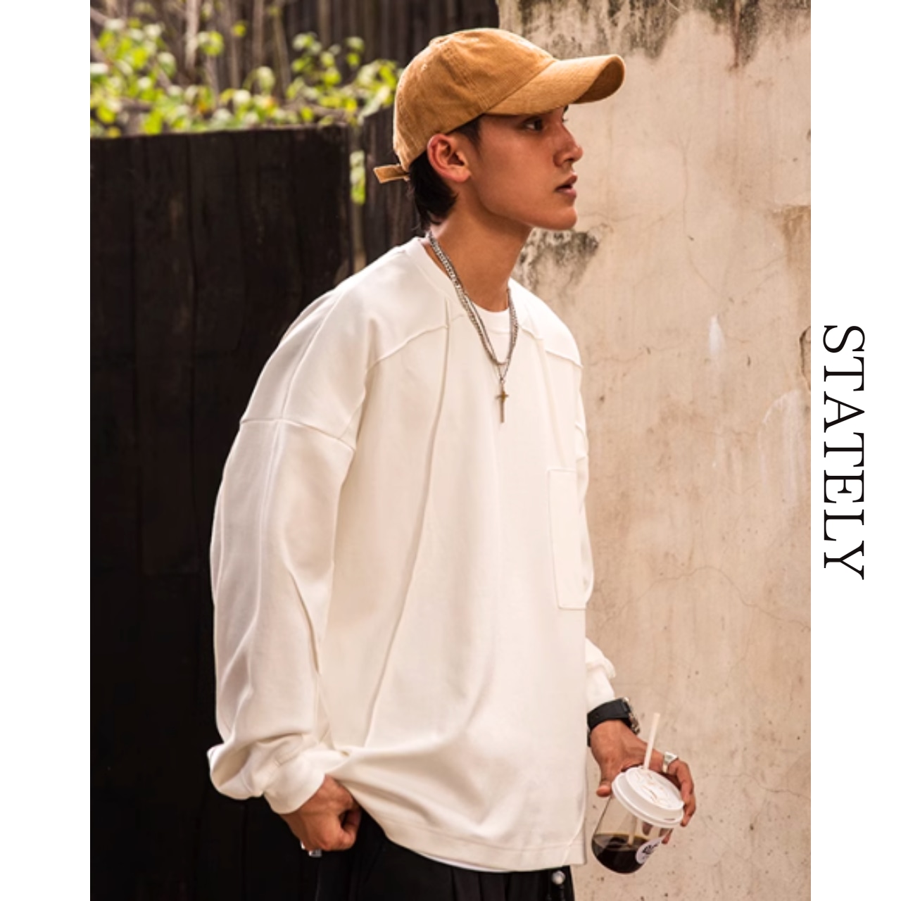 マルチシームライン ルーズロンT/3color_T53・画像5