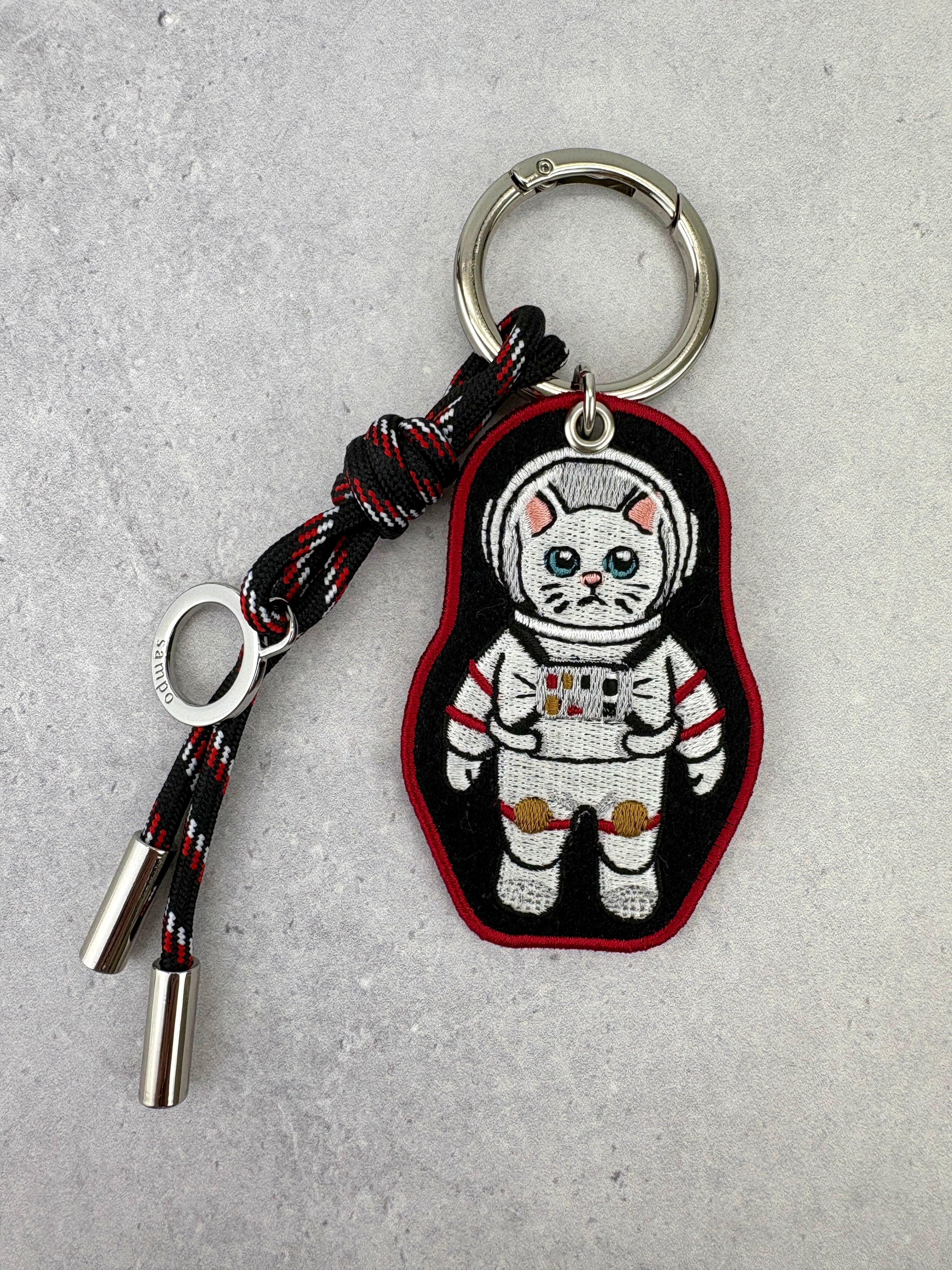 【新色登場】Astronaut-CAT 刺繍チャーム