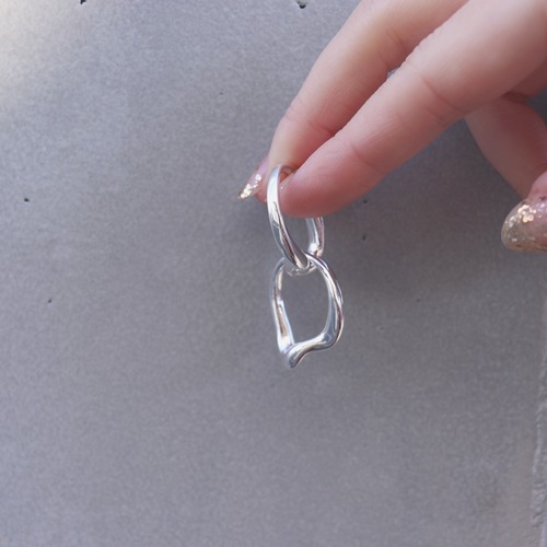 RING || 【予約商品】HANDCUFFS CROSSING RING SIZE M || 1 RING || SILVER || FDF140