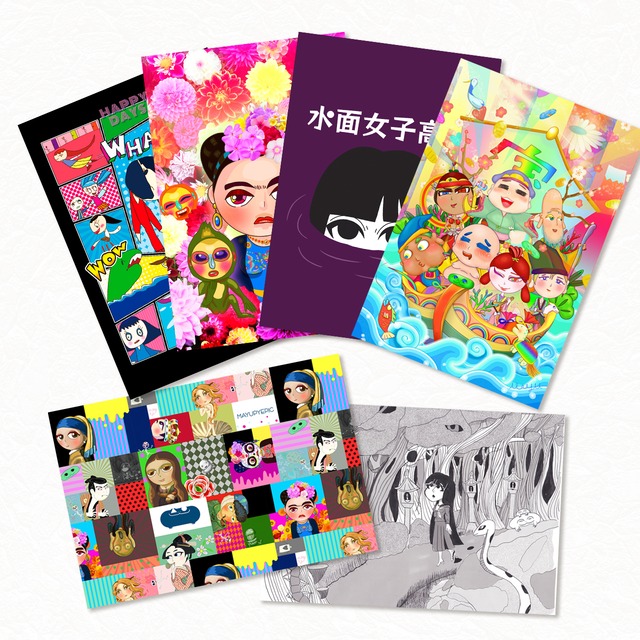 絵葉書 -ゴッホの自画像-