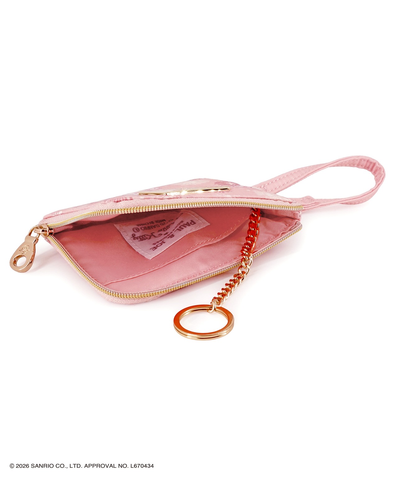 PAUL&JOE ACCESSOIRES × HELLO KITTY : PASS COIN CASE PJKT-W001