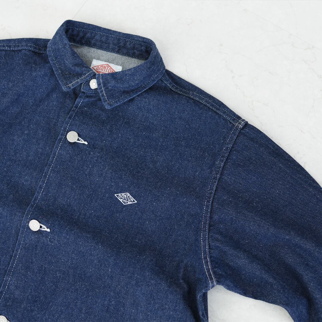 DANTON [ダントン] W Denim Shirt Jacket [DT-B0433KDM] デニムシャツ