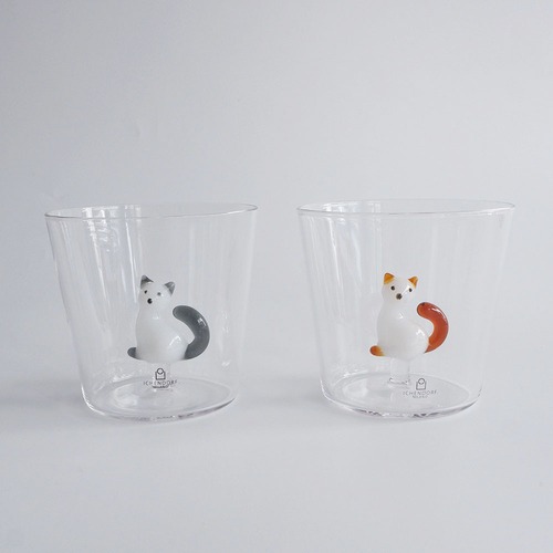 ICHENDORF MIRANO/タンブラー　座るねこ