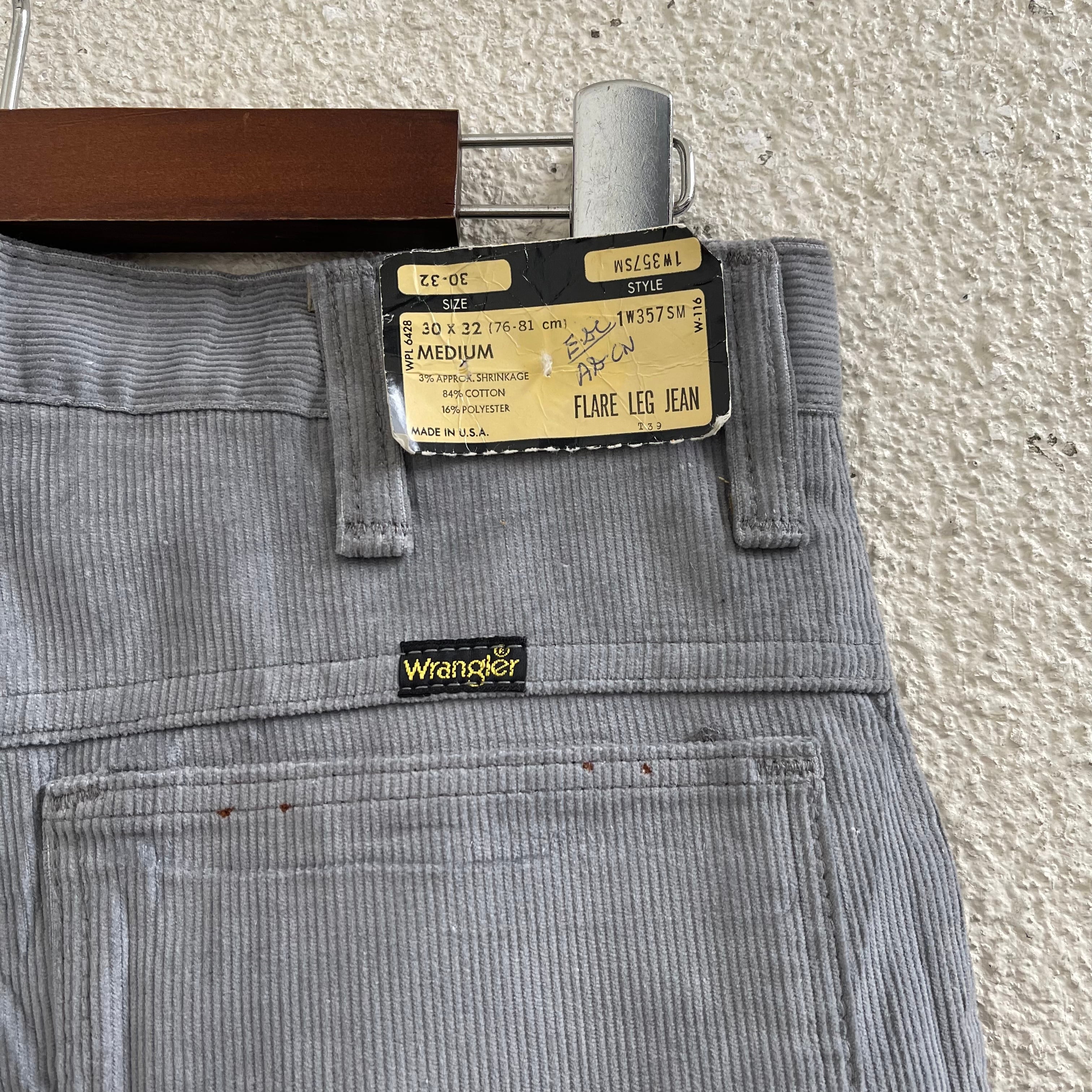 wrangler フレアパンツ　made in usa