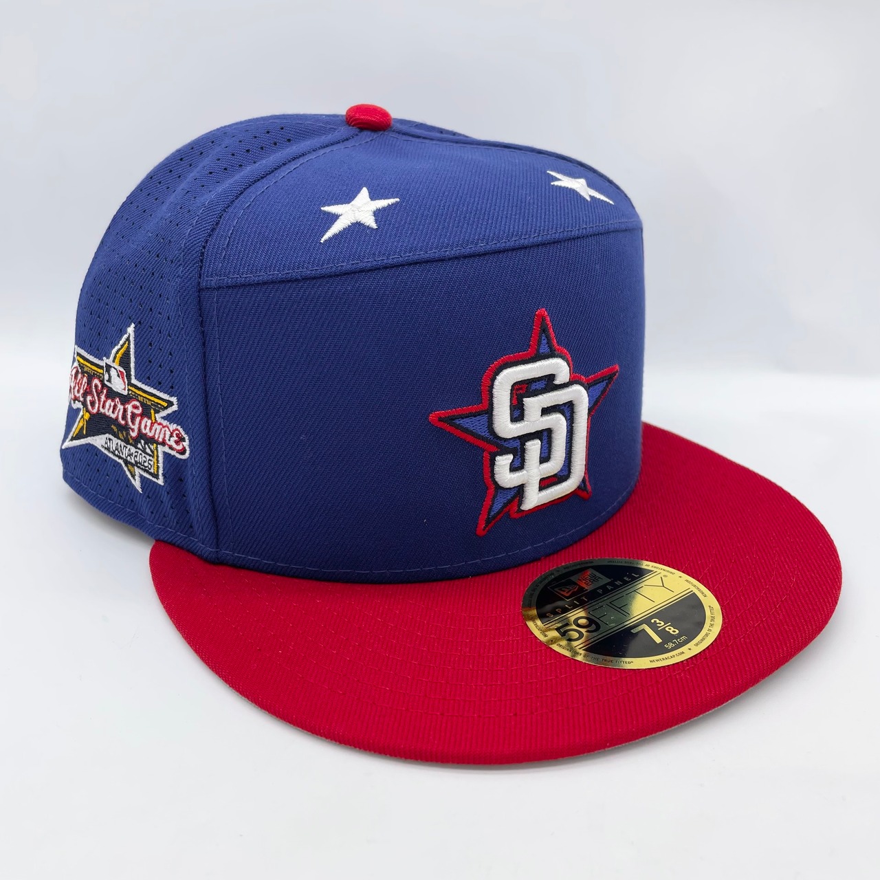 NEW ERA 59FIFTY/5950 MLB スプリットパネル 2025 MLB All Star Game Workout サンディエゴ・パドレス ブルー