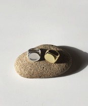 S925ワイドピンキーリング GOLD/020312