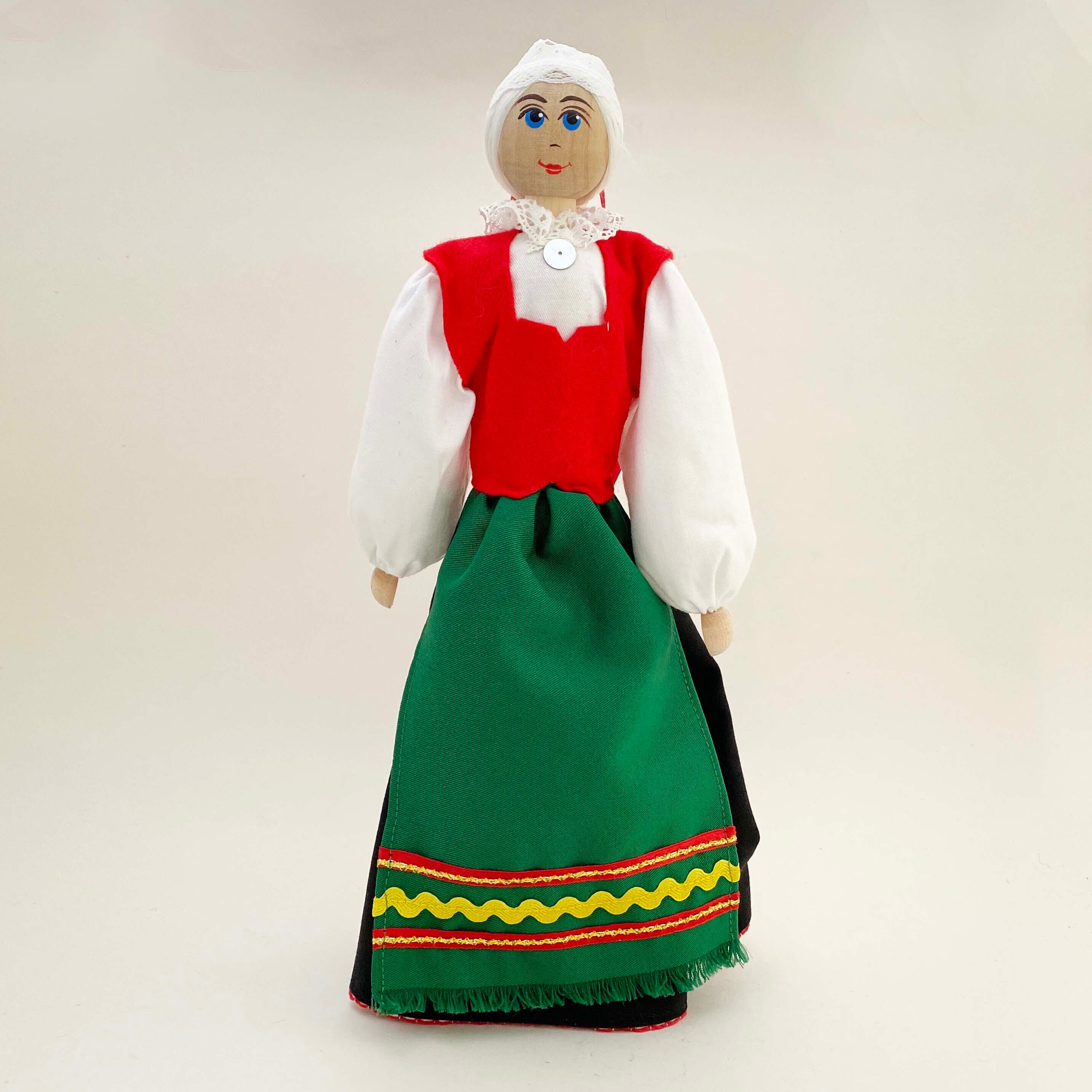 特大エストニアSALVO人形　タルトゥ民族衣装の貴婦人
